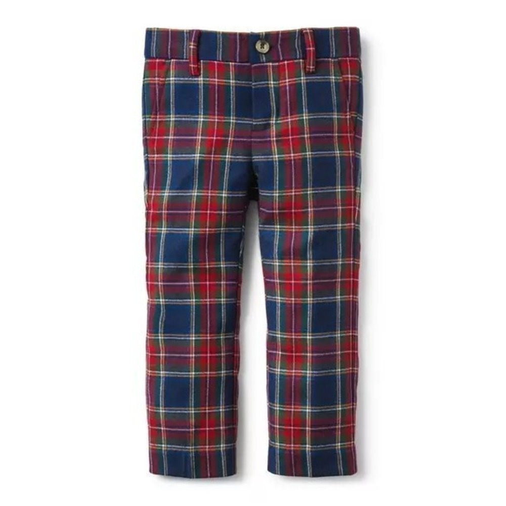 Janie and Jack Tartan‎ Wool Pant Size 6 to 12 Month